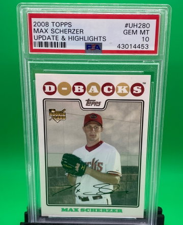 Max Scherzer topps
