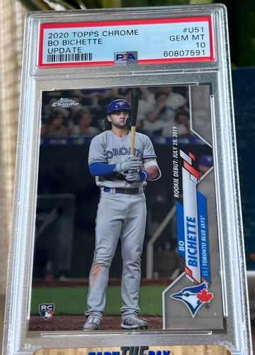 2020 Topps Chrome Update BO BICHETTE #U-51 Rookie RC Debut PSA 10 GEM MINT 🔥📈