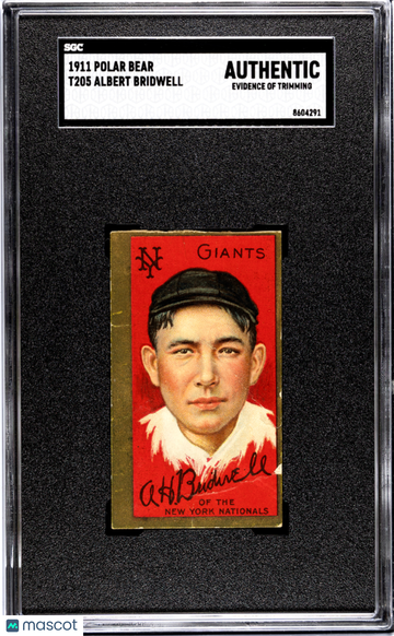 1911 Polar Bear (T205) Albert Bridwell SGC A