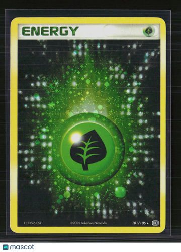2005 EX Emerald Grass Energy Holo Rare #101/106
