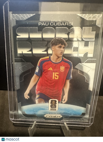 2026 Panini Prizm Global Reach Pau Cubarsí #2 Silver