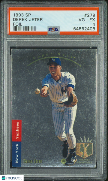1993 SP Derek Jeter #279 Foil PSA 4