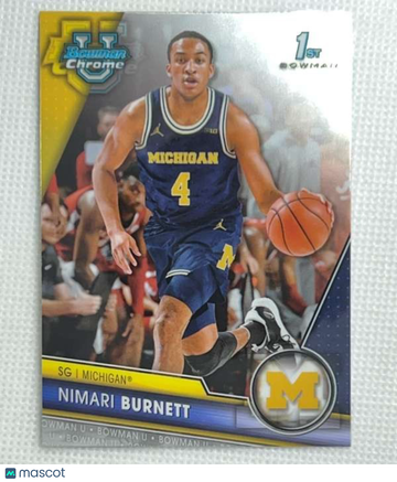 2023-24 Bowman University Chrome Nimari Burnett #91