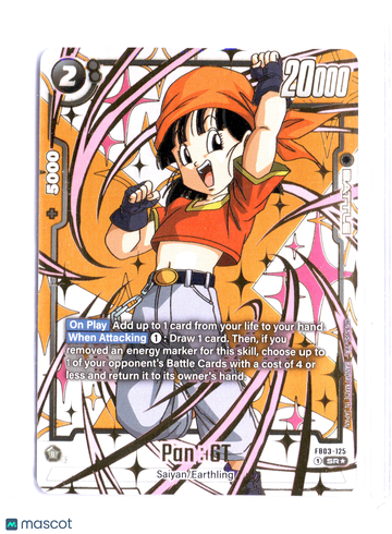2024 Bandai Fusion World Pan (GT) Holofoil #FB03-175 English Dragon Ball Super Trading Card