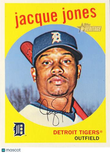 2008 Topps Heritage Jacque Jones #315