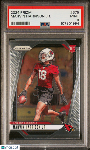 2024 Panini Prizm Marvin Harrison JR. #375 PSA 9
