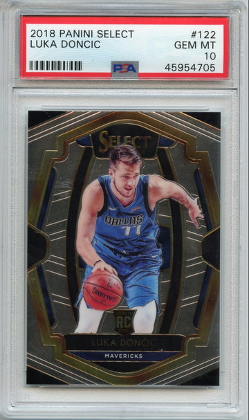 Luka Doncic 2018 Select Premier PSA 10