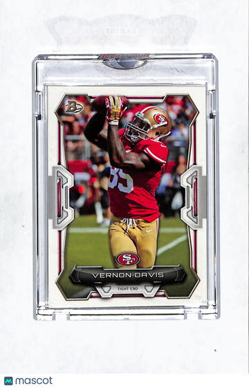 2013 Bowman Vernon Davis Topps Vault 1/1 Blank Back /1