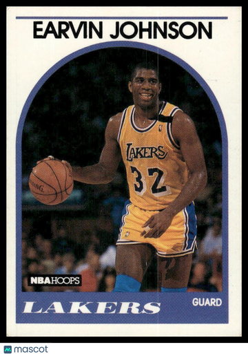 1989-90 Hoops Superstars Magic Johnson #47