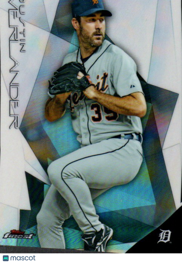 2015 Finest Justin Verlander #53 Refractor