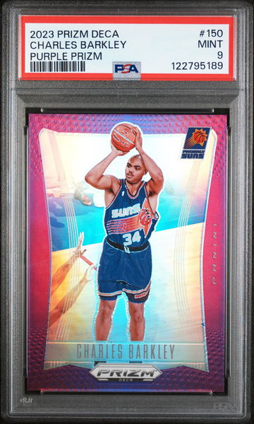 2023 Prizm #150 Charles Barkley DECA /999 PSA 9