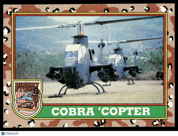 1991 Desert Storm Cobra #16