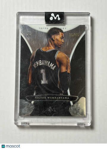 2023-24 Topps Mercury Victor Wembanyama Victor Wembanyama #20 Nicely Centered Mint Parallel/Variety Rookie Short Print 3
