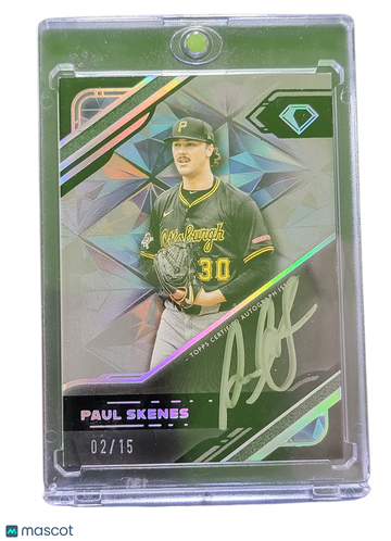 2025 Topps Diamond Icons Black Polychromatink Paul Skenes #BPA-PS /15