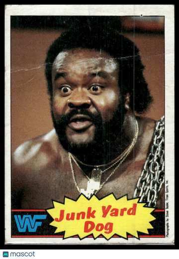 1985 Topps WWF Pro Wrestling Stars Junkyard Dog #4