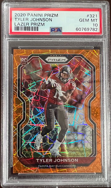 2020 Panini Prizm Tyler Johnson Lazer Prizm PSA 10