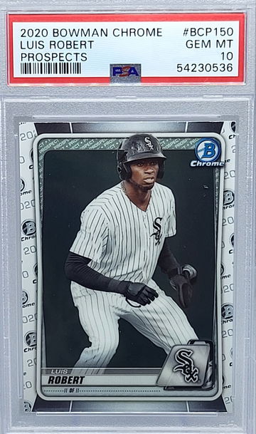 2020 Bowman Chrome Prospects #BCP 150 Luis Robert PSA 10