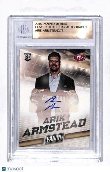 2015 Panini Player of the Day Arik Armstead #AA