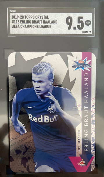 2019 Erling Braut Haaland ROOKIE Topps Crystal 9.5