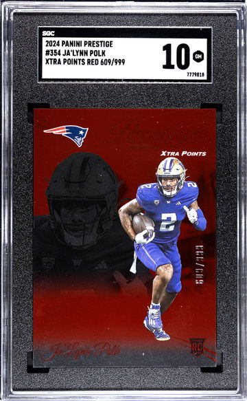 2024 Panini Prestige #354 Ja'Lynn Polk Xtra Points Red /999 SGC 10