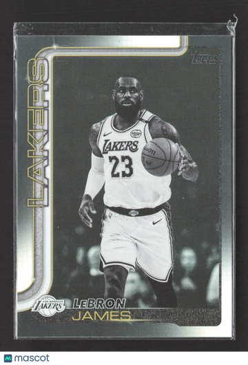 2025 Topps Flagship LeBron James #150 Black and White