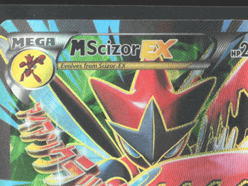 Pokemon Trading Card 2016 BREAKpoint M Scizor EX FA Holo Rare #120/122