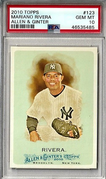 2010 Allen & Ginter Mariano Rivera PSA 10