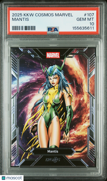 2025 Kakawow Cosmos Marvel Mantis #107 PSA 10