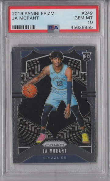 2019 Prizm Ja Morant PSA 10