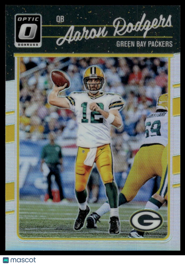 2016 Donruss Optic Aaron Rodgers #36 Holo