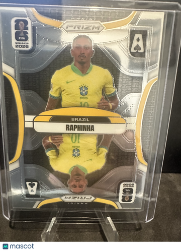 2026 Panini Prizm FIFA World Cup 2026 Aces Raphinha #19