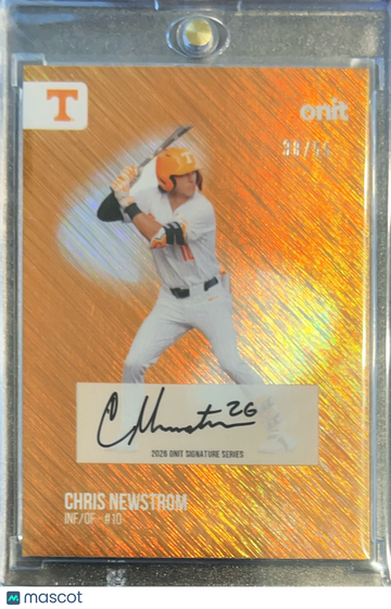 2025 ONIT Signature Series Chris Newstrom #S-3 Orange Shimmer /55
