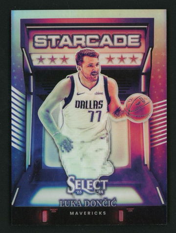 2023 Panini Select Starcade Luka Dončić #17 Prizm