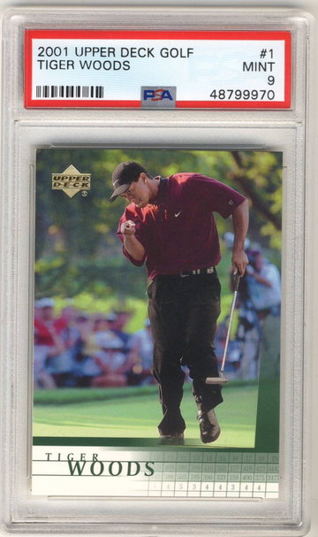 2001 Upper Deck Tiger Woods