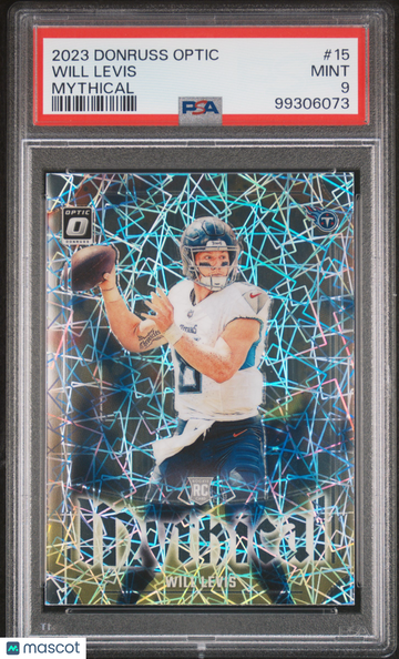 2023 Panini Donruss Optic Mythical Will Levis #15 PSA 9
