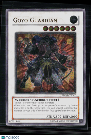2008 Konami Yu-Gi-Oh! The Duelist Genesis Goyo Guardian Ultimate Rare Effect Synchro 1st Edition Warrior