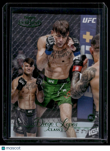 2024 Topps Gold Label UFC Diego Lopes #89 Class 2 Green RC