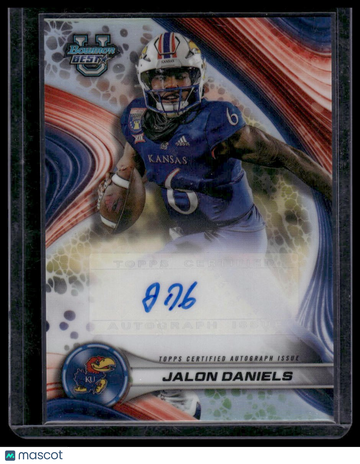2024 Bowman University Best Jalon Daniels #BOA-JDA Best of 2024 Autographs AU