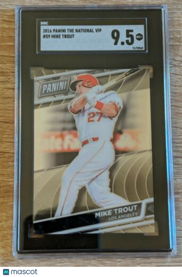 2016 Mike Trout #59 SGC