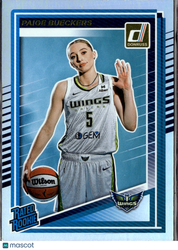 Paige Bueckers 2025 Panini Donruss Dallas Wings