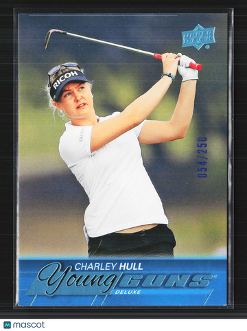 2026 Upper Deck Golf Young Guns Deluxe Charley Hull #135 /250