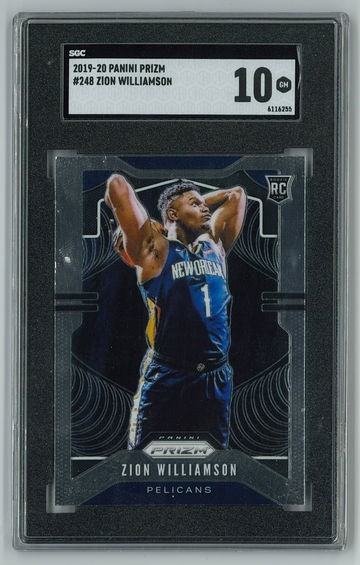Zion Williamson 2019 Prizm 248 Rookie