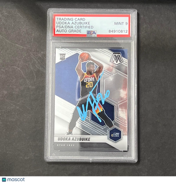 2021 2020-21 Panini Udoka Azubuike #234 Mosaic PSA 9