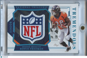 2018 Royce Freeman Rookie Panini Authentic