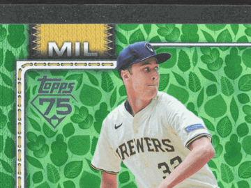 2026 Topps Series 1 Jacob Misiorowski #10 Green Leaves RC