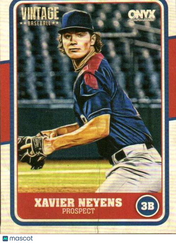 2025 Onyx Vintage Xavier Neyens #OVXANE