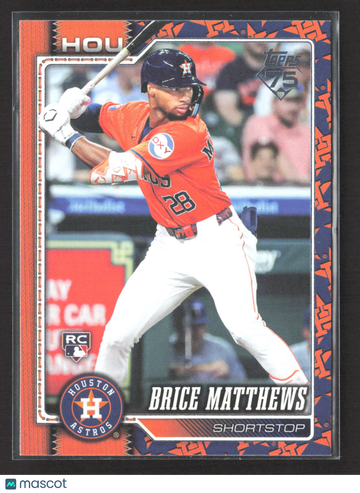 2026 Topps Series One Brice Matthews #132 RC