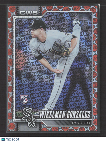 2026 Topps Series One Wikelman González #167 AZ Pattern RC