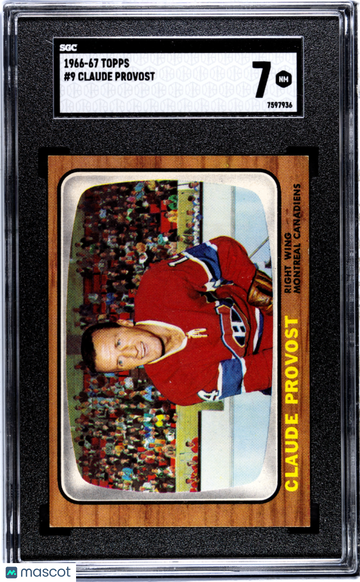 1966 Topps Claude Provost #9 SGC 7
