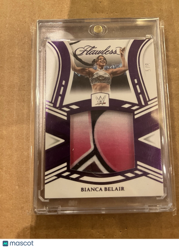 2024 Panini Flawless Bianca Belair #-JM Materials Memorabilia